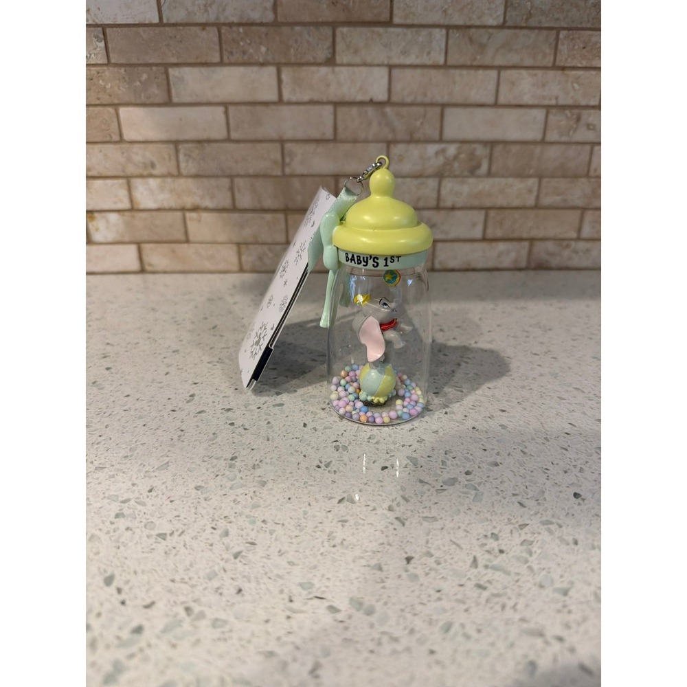 Disney Dumbo Baby First Christmas Ornament 2024 Glassβ